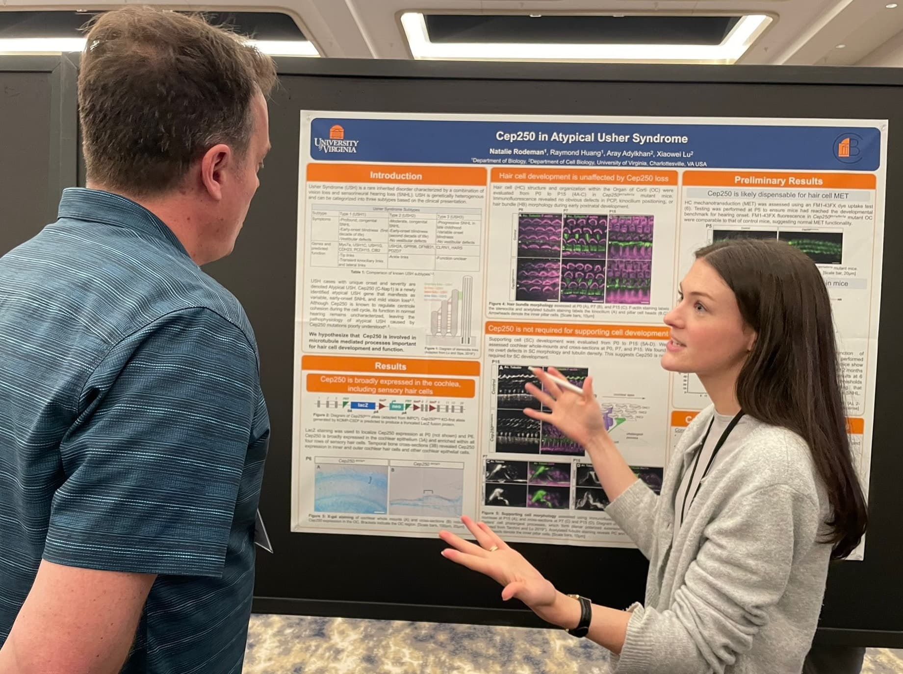 Natalie presenting at ARO 2025